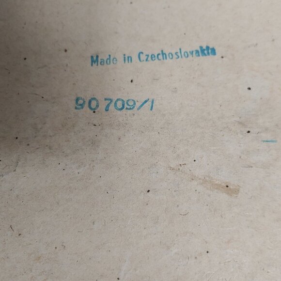 Vintage Sewing Basket Whicker Rattan Box Mid-Century MCM Czech - Picture 4 of 9